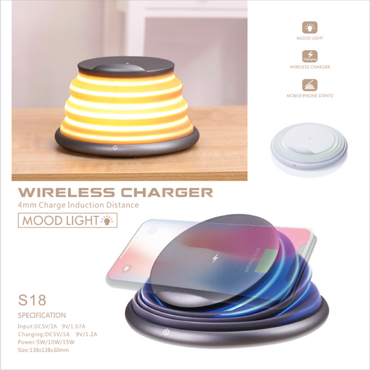 Elegant Furniture (Wireless Charger + Clock + Lamp) 27