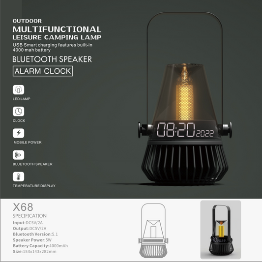 Elegant Furniture (Wireless Charger + Clock + Lamp) 30