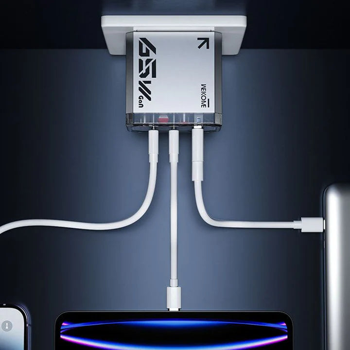 IGNIBB GaN 3-Port 35W/65W PD Fast Charger