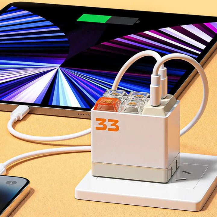 IGNIBB 33W Dual Type-C Port Keyboard-Inspired GaN Charger