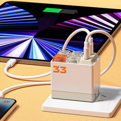 IGNIBB 33W Dual Type-C Port Keyboard-Inspired GaN Charger