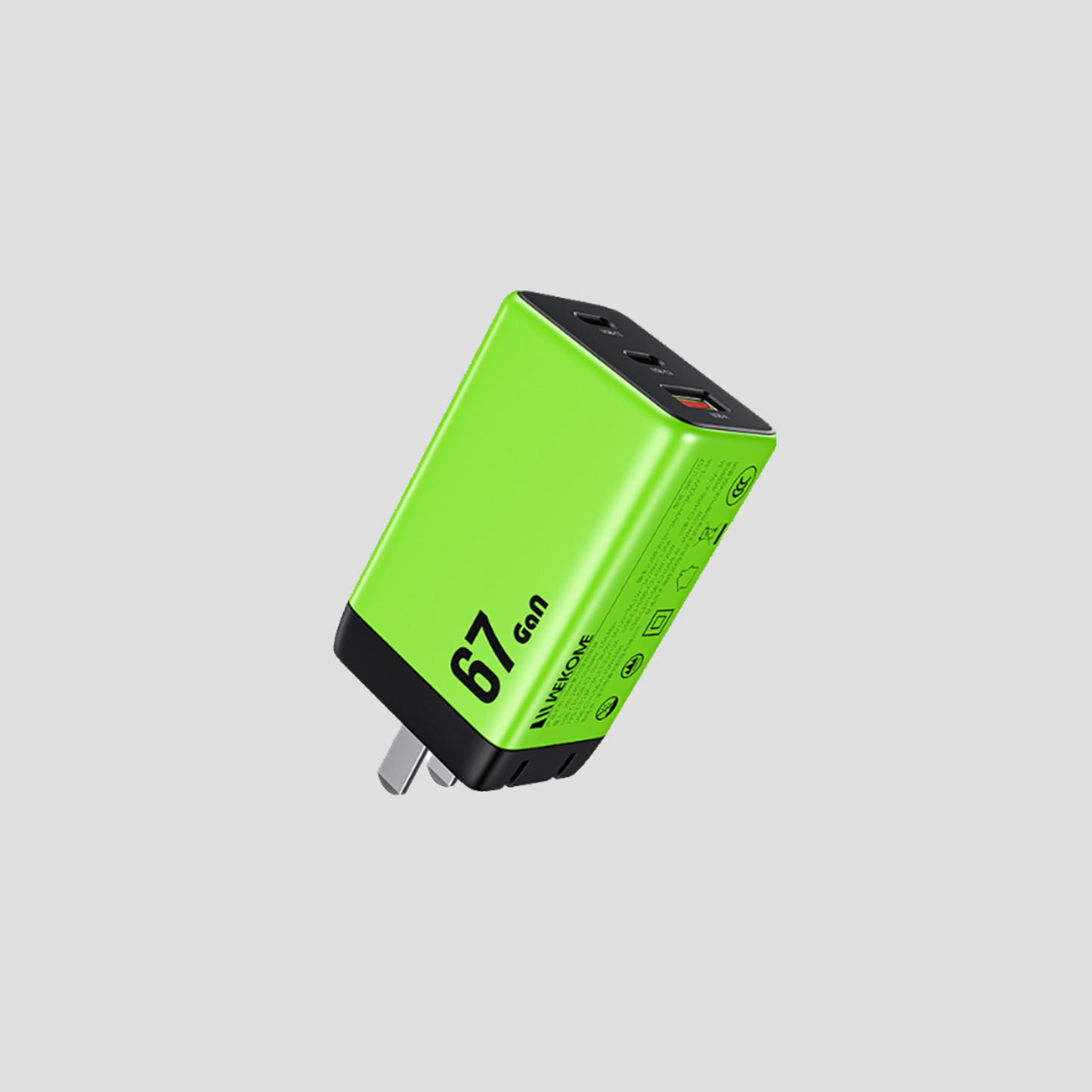 67w GaN Fast Charge Plugs