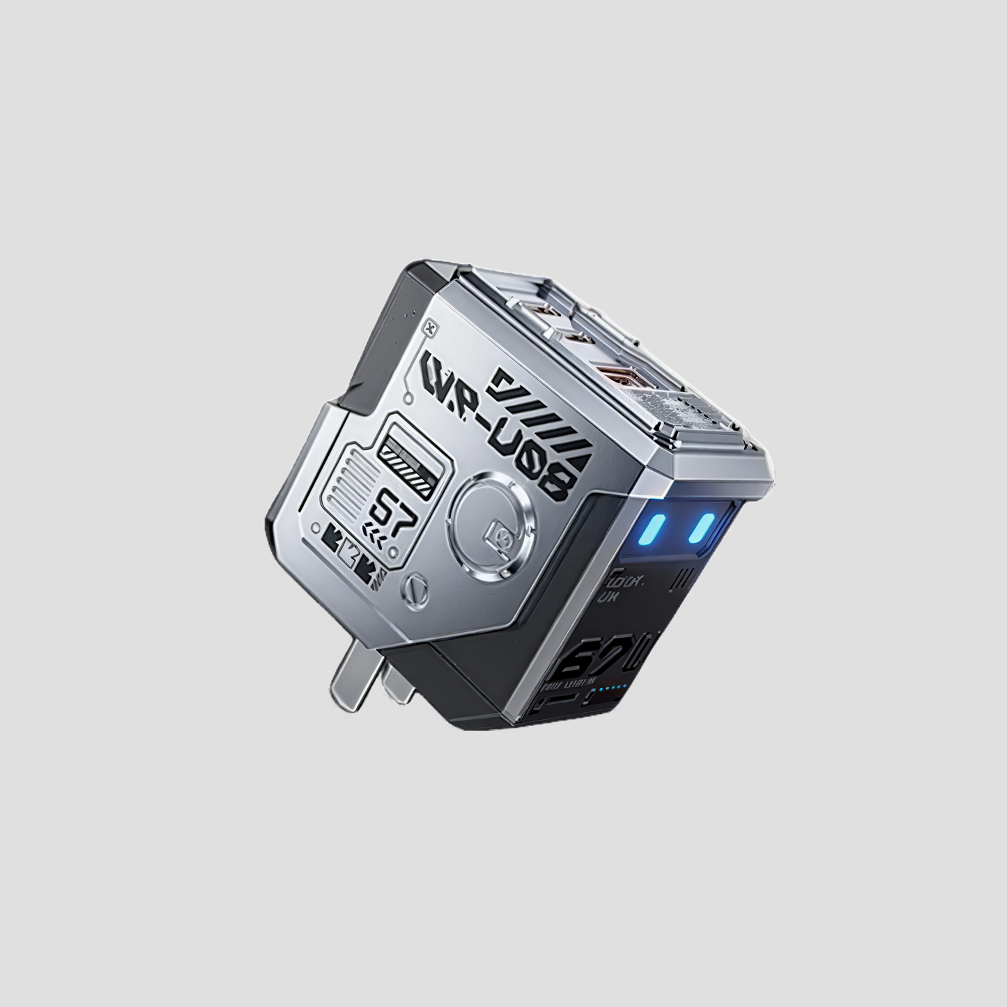 IGNIBB GaN 67W 3-Port Folding Charger